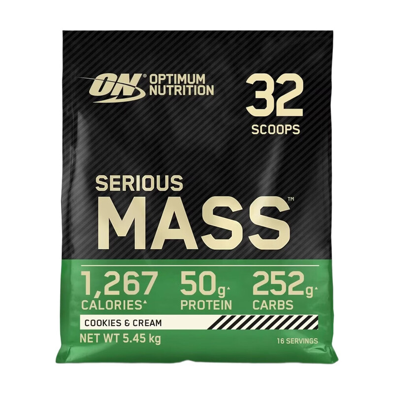 Serious Mass Weight Gainer Cookies & Cream – 5.45 kg