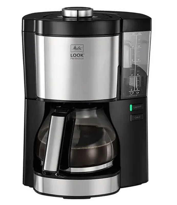 Look V Perfection Filter Coffee Machine, AromaSelector Strength Control, 1.25L Glass