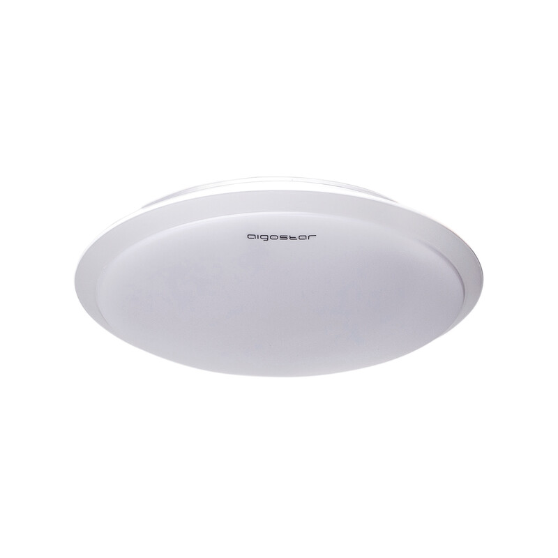 Aigostar led plafondlamp 18 W 3000 K wit, voor rand- of opbouwmontage