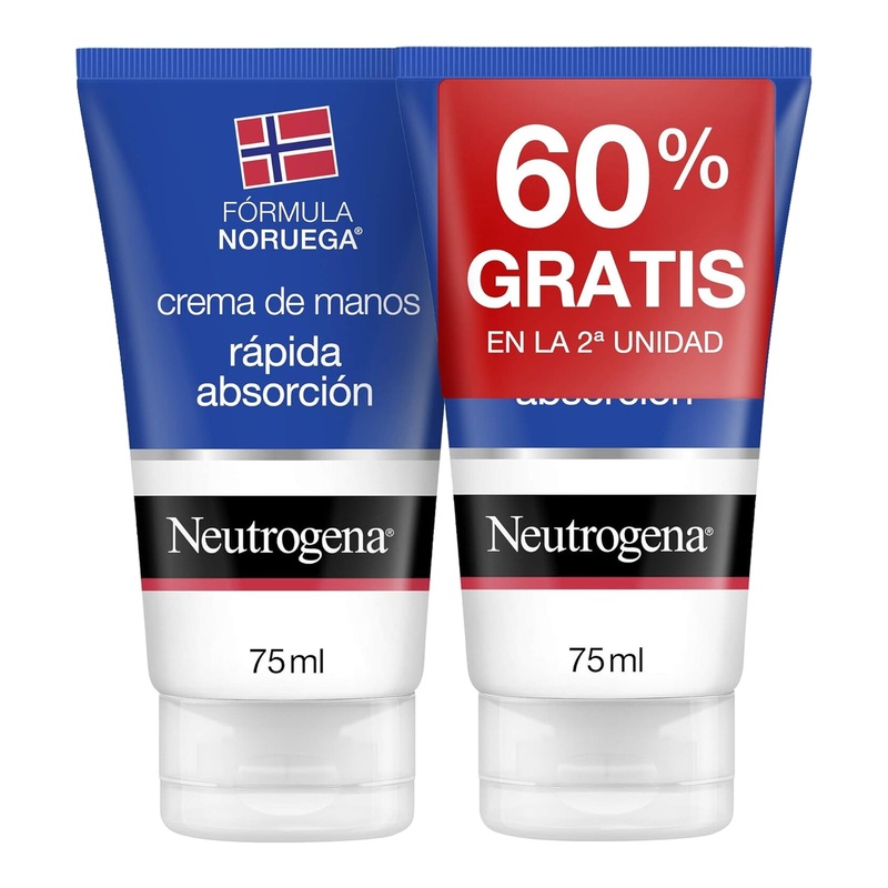 Handcreme mit schneller Absorption 2er-Pack 75
