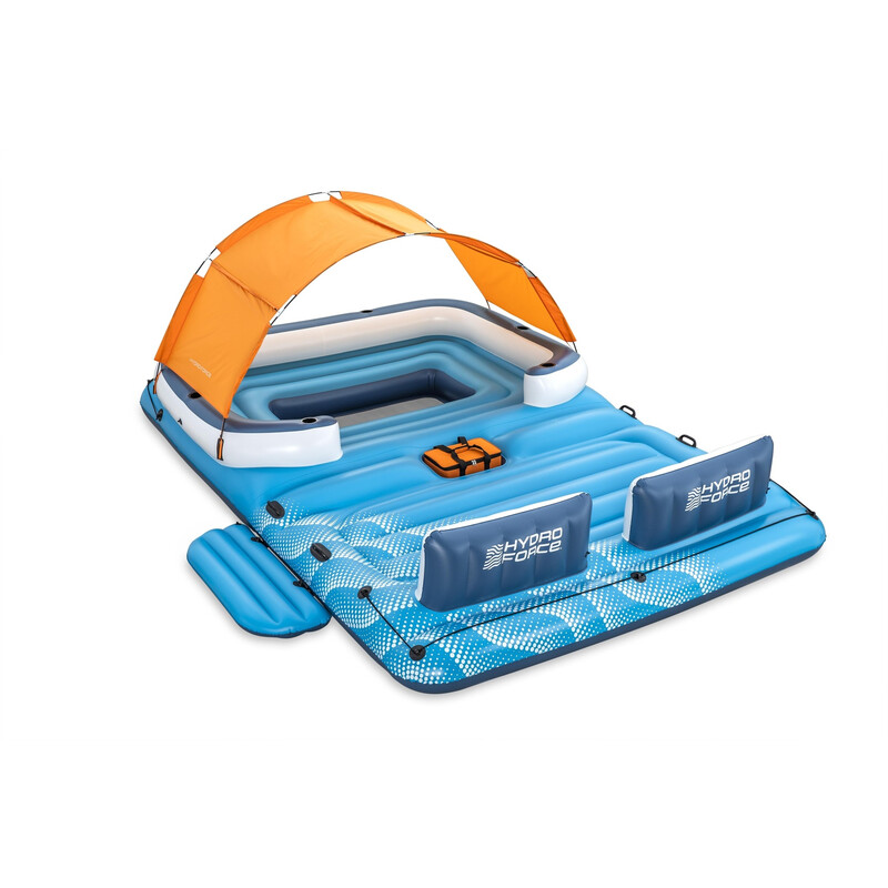 Bestway® Hydro Force® 12'9" x 9'/3.89m x 2.74m Tropical Breeze Island