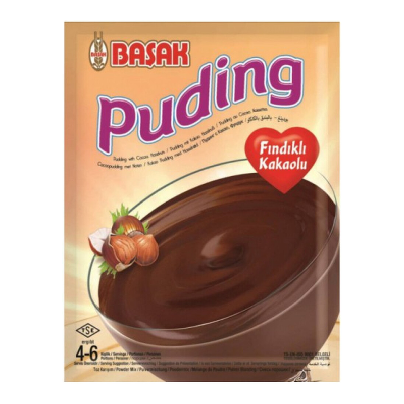 Basak Hazelnoot Cacao Pudding - 110 g