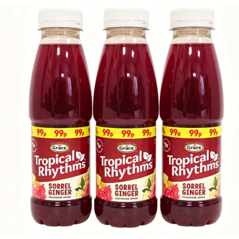 Grace Tropical Rhythms Sorrel Ginger PET 99p PMP330ML x 3pcs