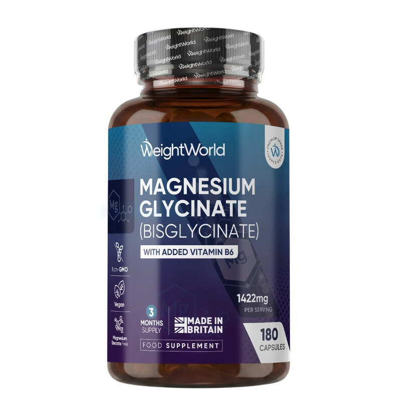 WeightWorld Magnesiumglycinat 1422 mg 180 Kapseln