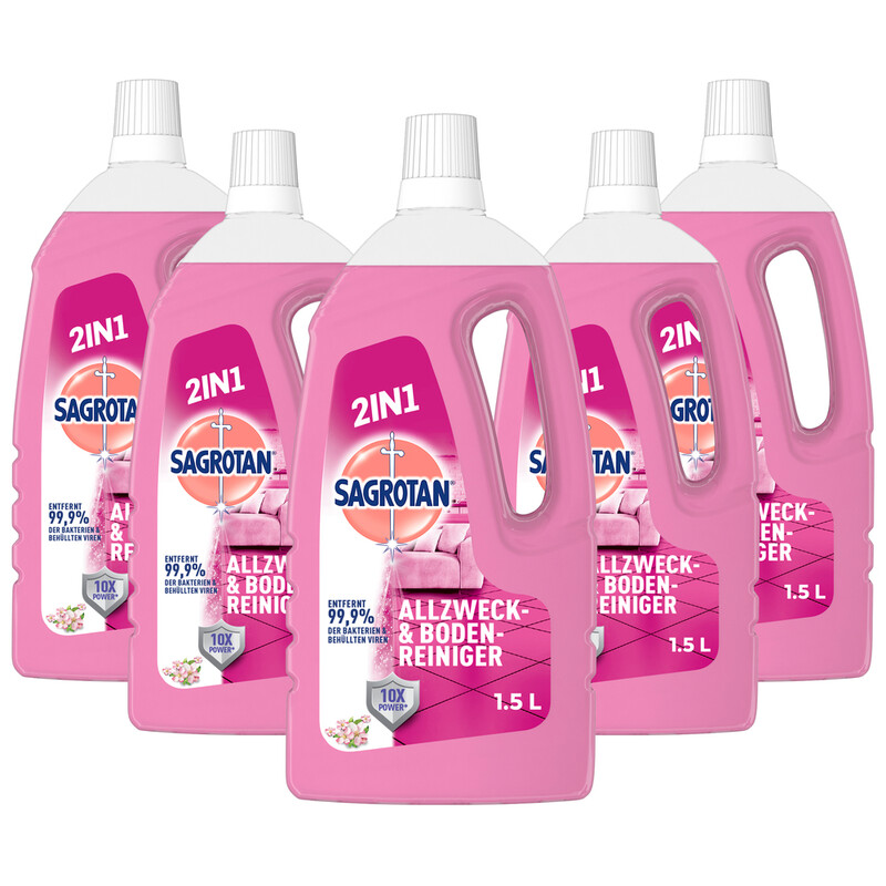 Sagrotan Allzweck-Reiniger Blütenfrische 1,5 L x5