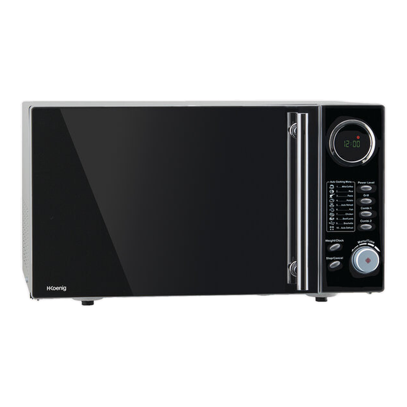 Hkoenig VIO9 Micro-ondes en pose libre - 1000 W - Acier inoxydable - 25 L
