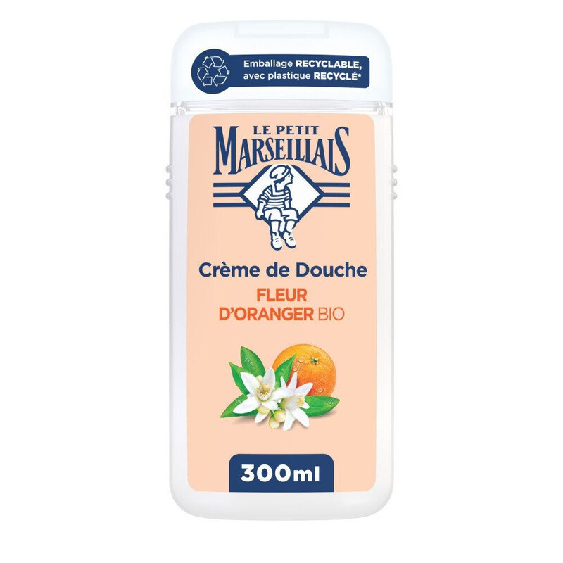 Le petit marseillais crème de douche extra doux fleur d’oranger bio 300ml - vue 1