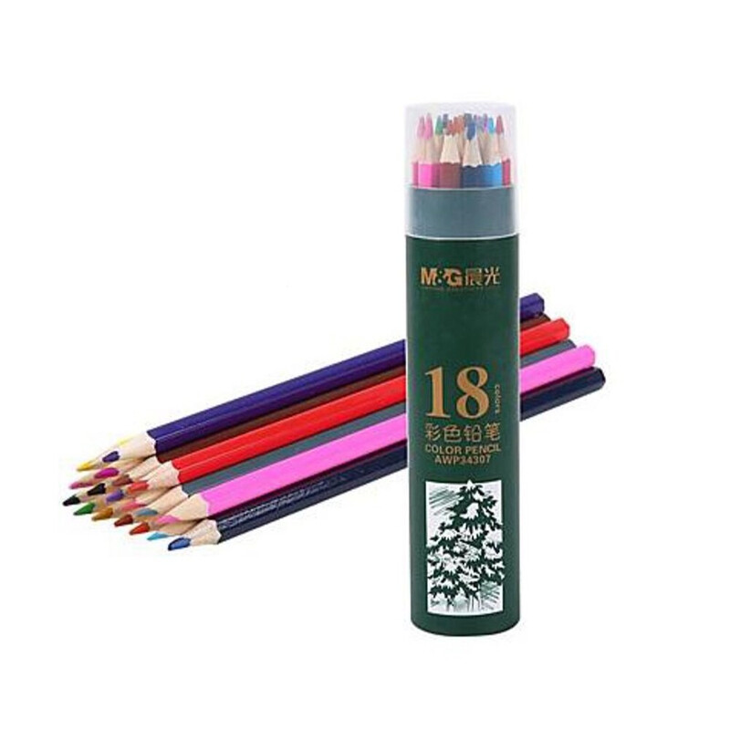 Hexagon Oil Pastel Colours Set of 18