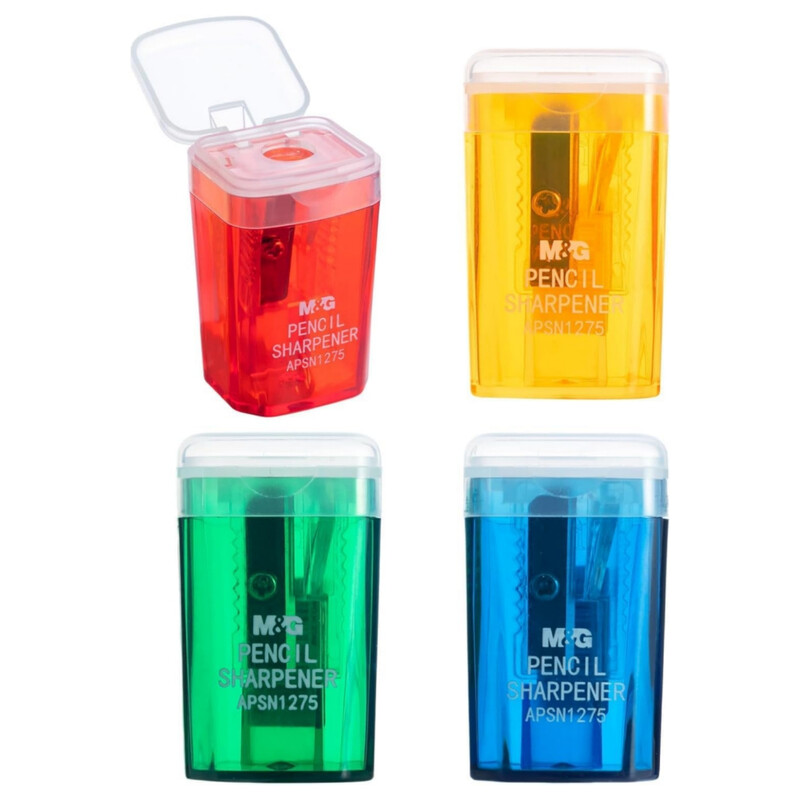 Pencil Sharpener 1pc, Single Hole Manual Sharpener, Hand Crank Pencil Sharpener with