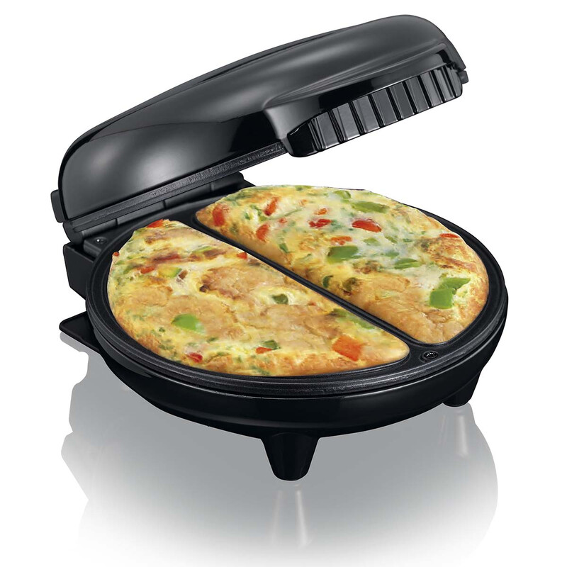 MELISSA Omeletmaker | 750 W | Antiaanbaklaag | Zwart