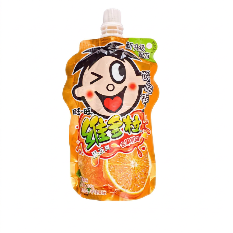 Want Want Orange 【Cool】Want Want Vittorio Jelly Delight (Granita ) 150G