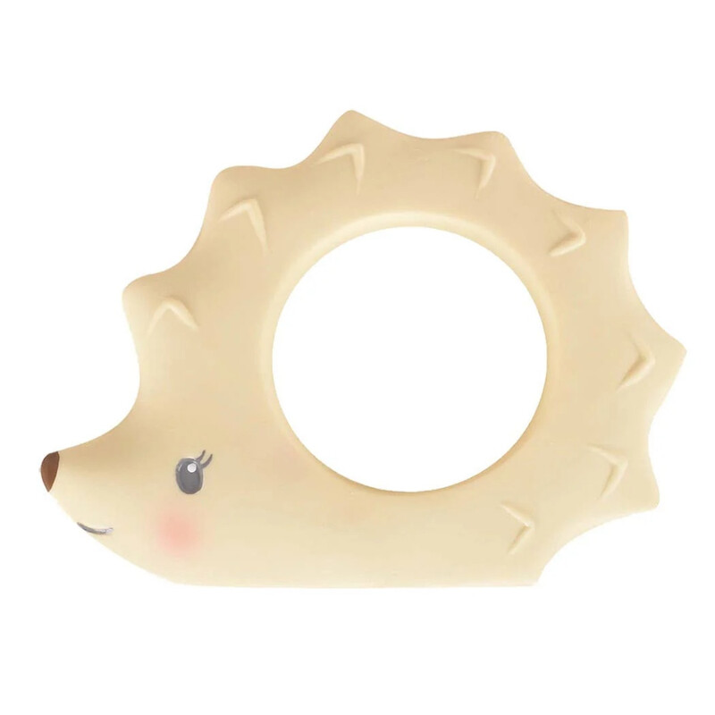 Ethan the Hedgehog Natural Rubber Teether