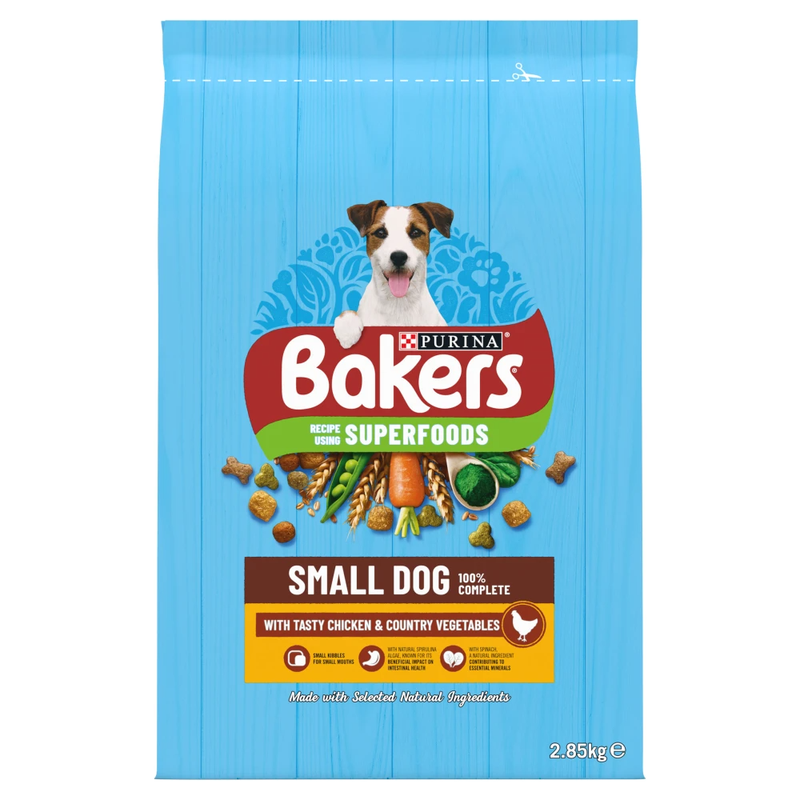 Small Dog with Tasty Chicken & Country Vegetables 2.85kg