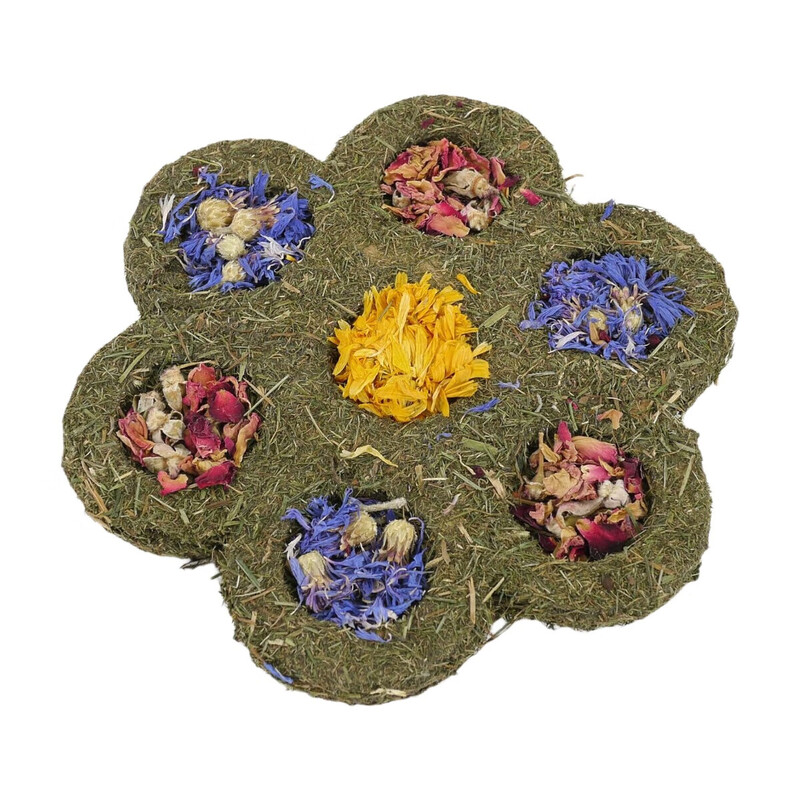 Naturals Flower 'n' Forage Blossom Small Animal Treat and Forage Gnaw Toy