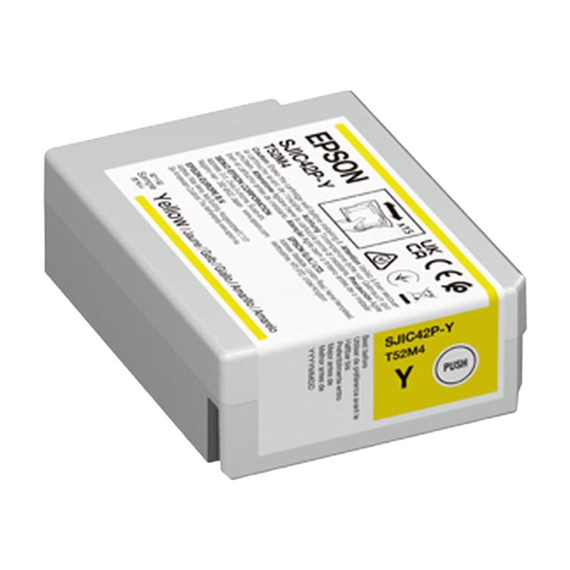 Epson SJIC42P-Y originele inktcartridge - geel - 1 stuk