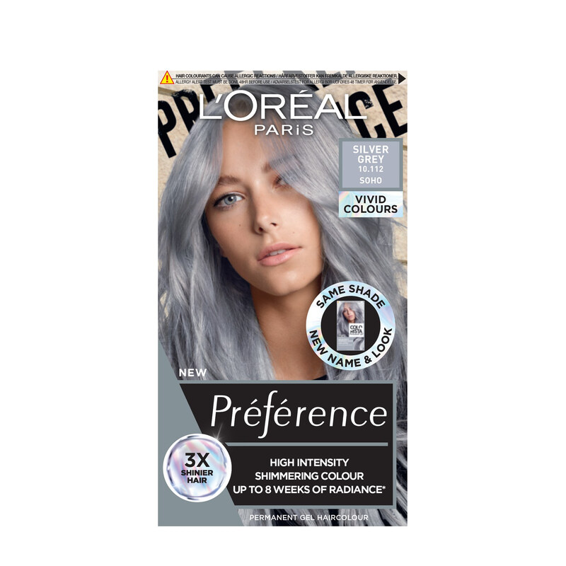 L'Oreal Preference Vivids 10.112 Silver Grey - Image 3
