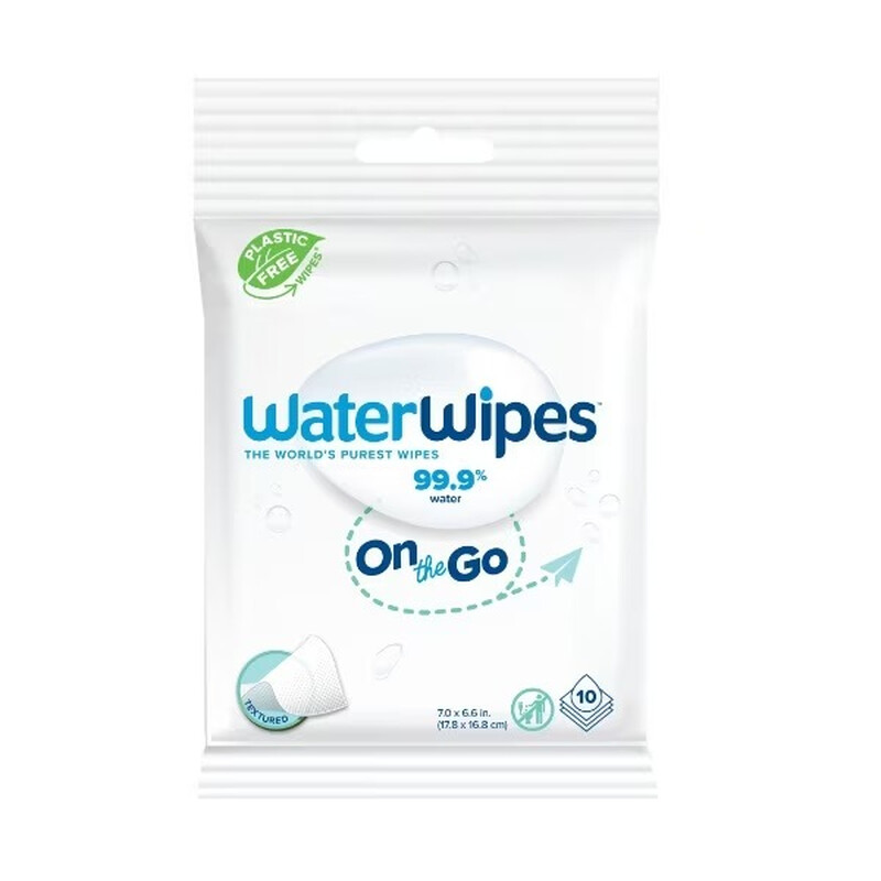 Lingettes On The Go Waterwipes Le Paquet 10 Lingettes - vue 2