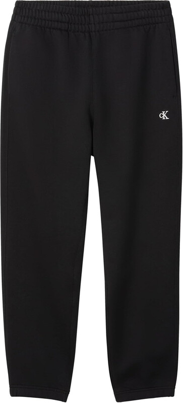 Calvin Klein Relaxed Cotton Terry Joggers - Black
