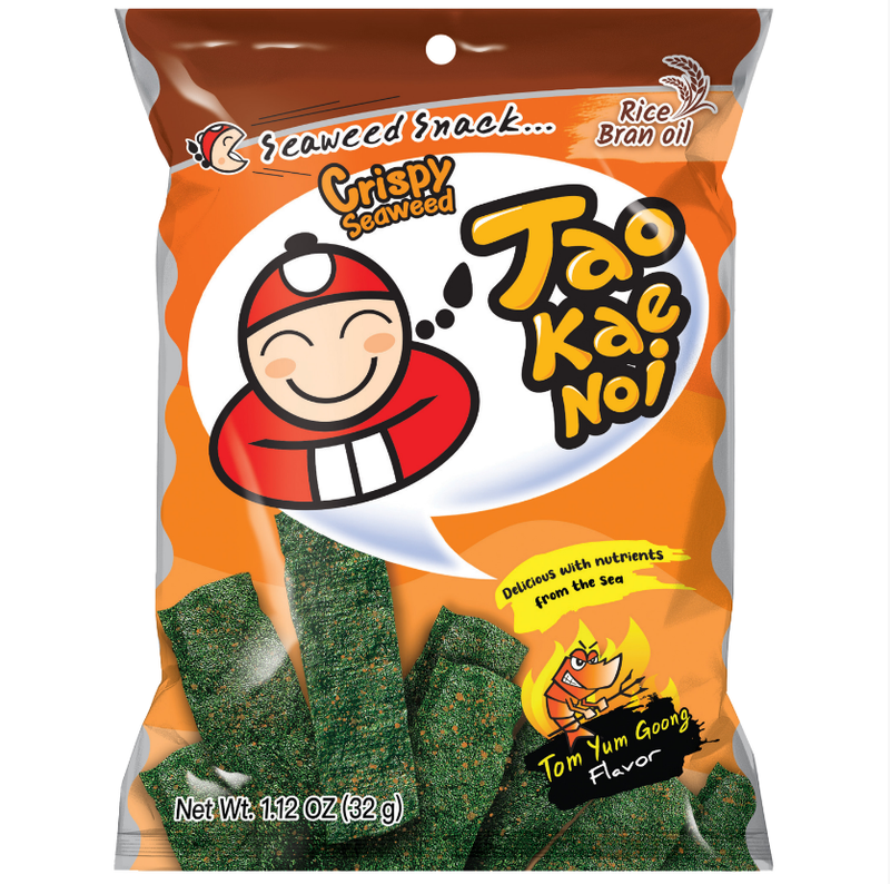 TAOKAENOI Krokant Zeewier Tom Yum Goong 32g