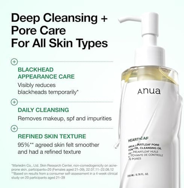 Anua Heartleaf Pore Control Reinigingsolie 200 ml