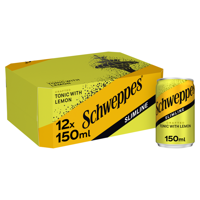 Schweppes Slimline Tonic Water 12x150ml