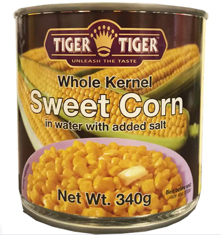 Whole Kernal Sweet Corn 340g