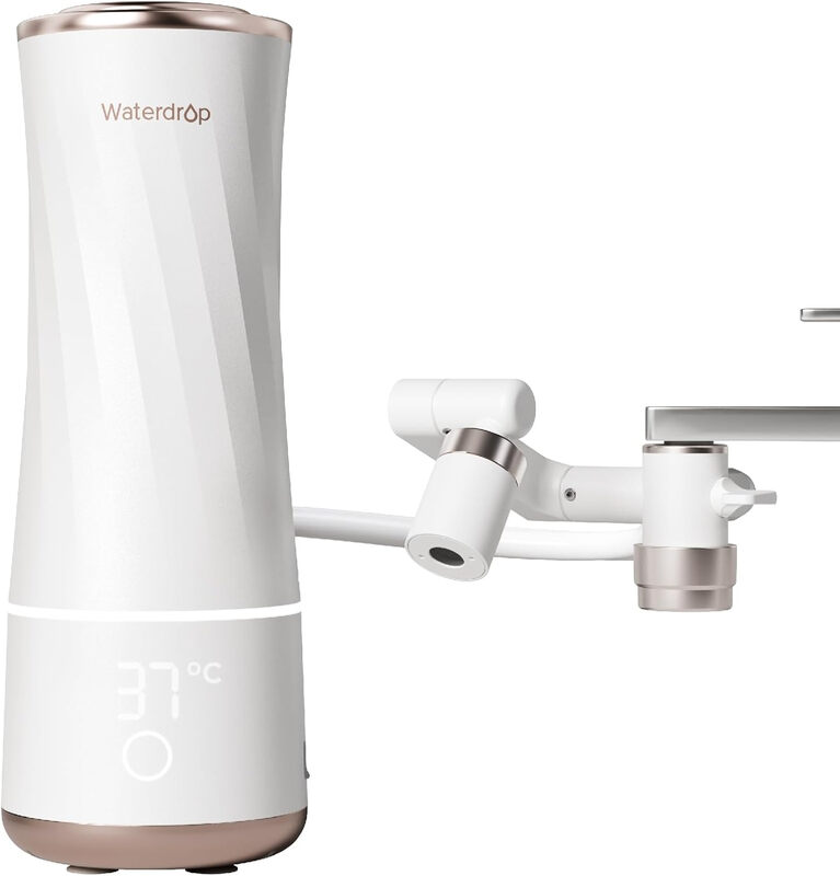 BFC2 Countertop Water Filtration System, Gentle and Deep Cleaning, Reduces Chlorine,