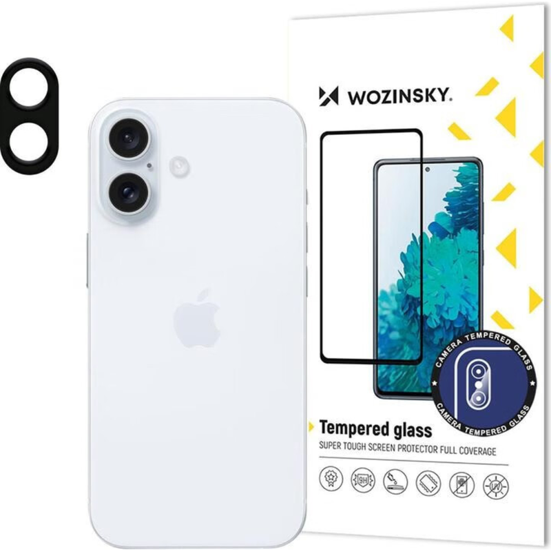 Wozinsky Vollkamera-Glas 9H Gehärtetes Glas Für Die IPhone 16 Plus Kamera