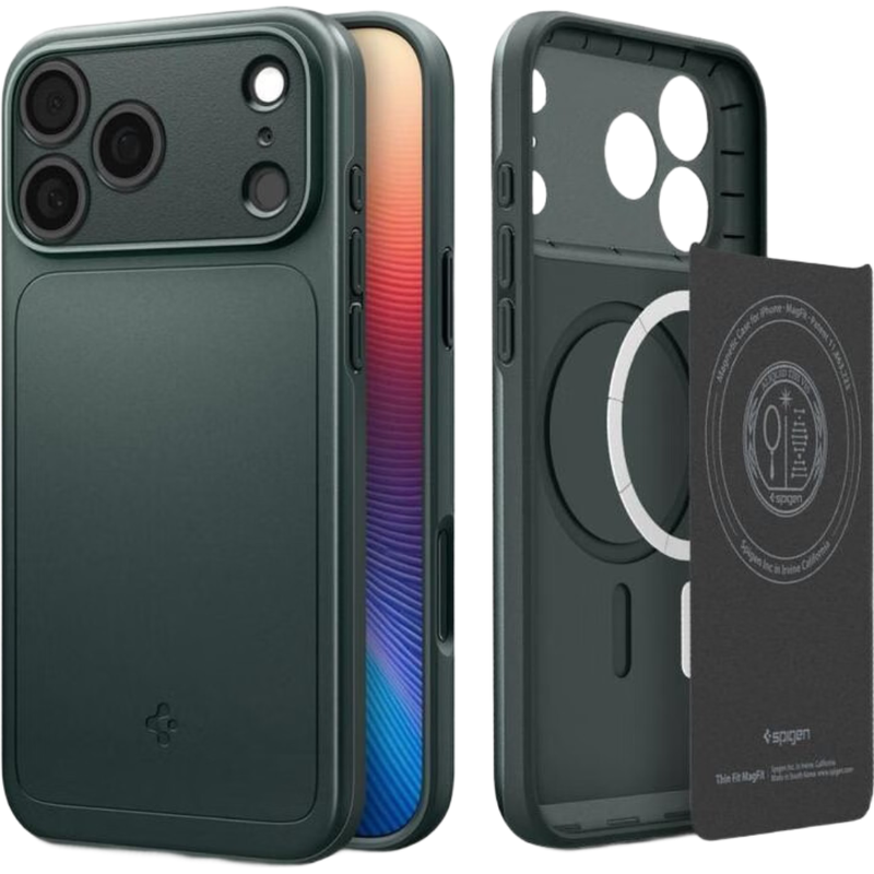 Spigen Thin Fit MagSafe Hülle Für IPhone 17 Pro Max - Grün