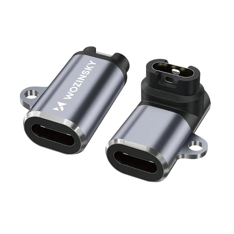 Wozinsky WAYGS1 USB-C Adapter für Garmin Smartwatch - Grau