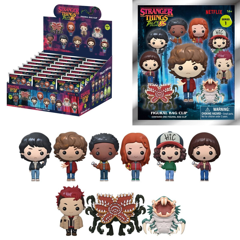 Stranger Things Tales Of '85 Series 1 3D Keychains Blind Assortment