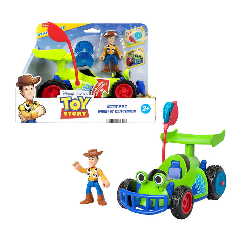 Imaginext Toy Story Woody And Remote Control Buggy