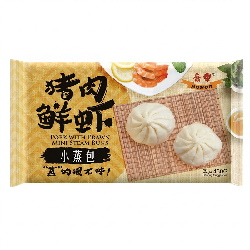 Honor Mini Bun - Pork With Prawn 430G