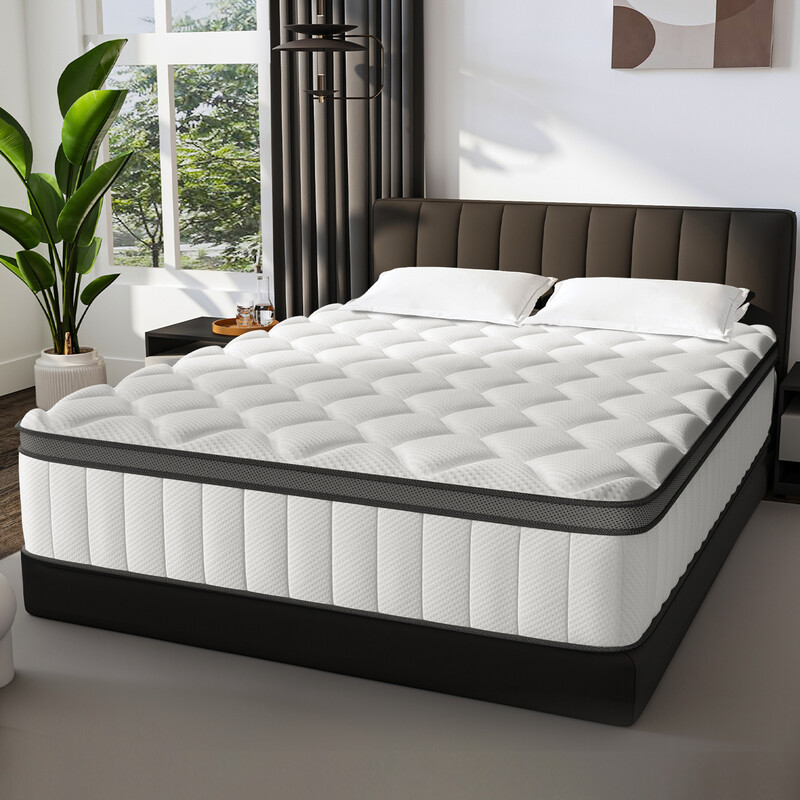 GTIMEX 7-zone orthopedische pocketveringmatras, 140 x 200 cm, 25 cm hoog, H3, met hoeslaken en 9-zijdig ademend materiaal, voor kinderen en