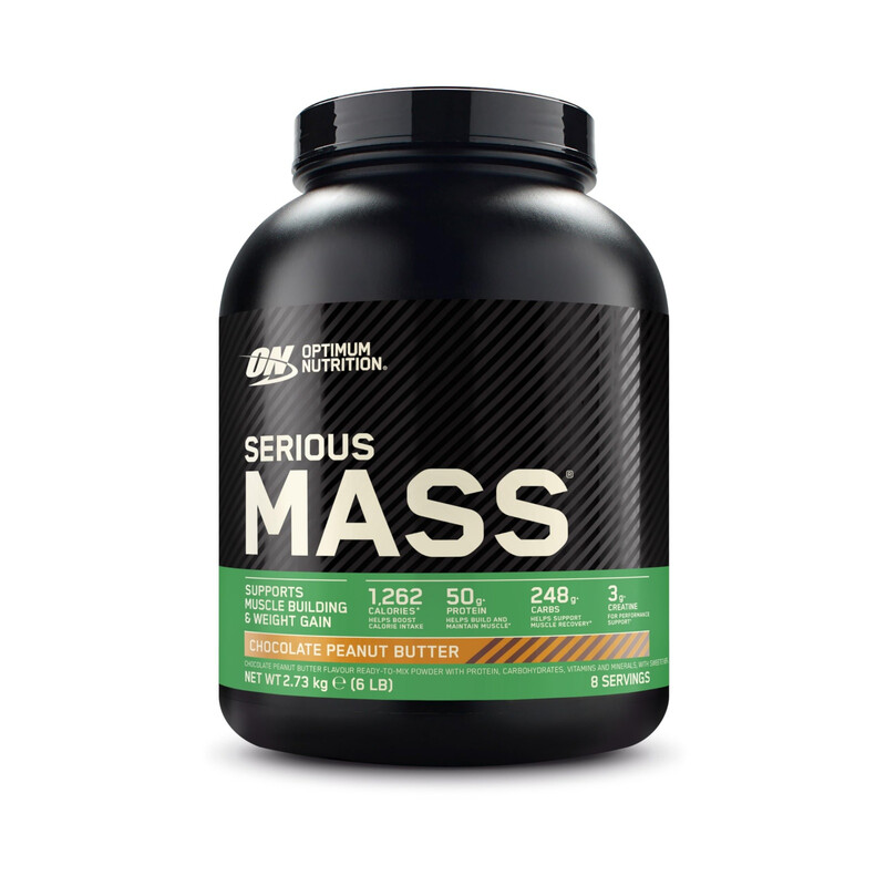 Optimum Nutrition Serious Mass - 2730 g - Schokolade-Erdnussbutter