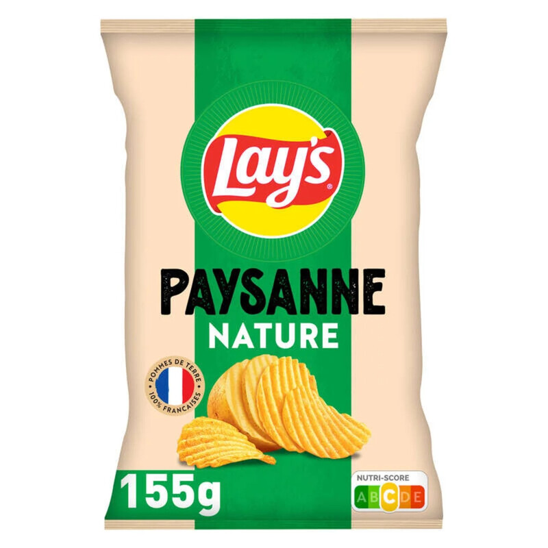 Chips Recette Paysanne Nature Lay' Le Sachet De