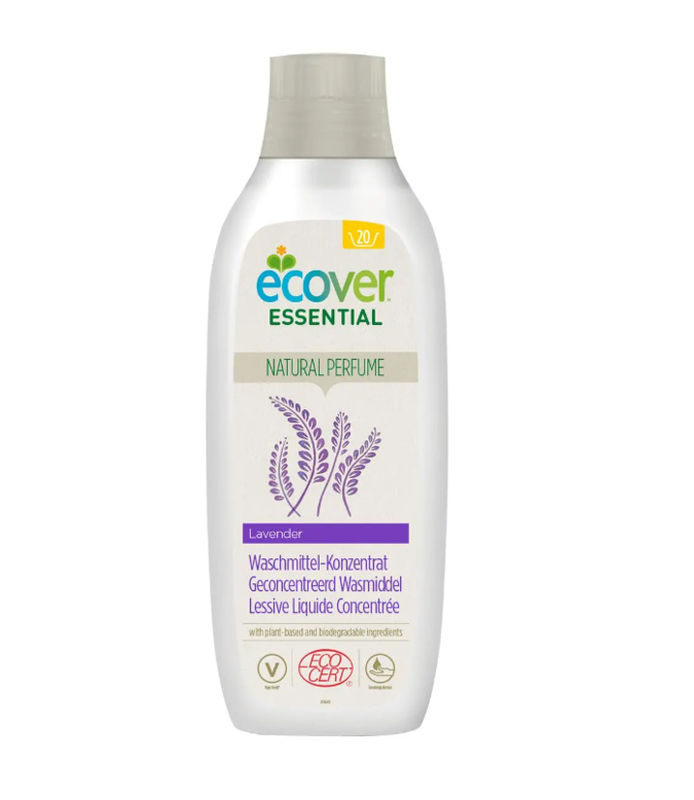 ECOVER Essential Lessive liquide concentrée, parfum lavande - 1 L