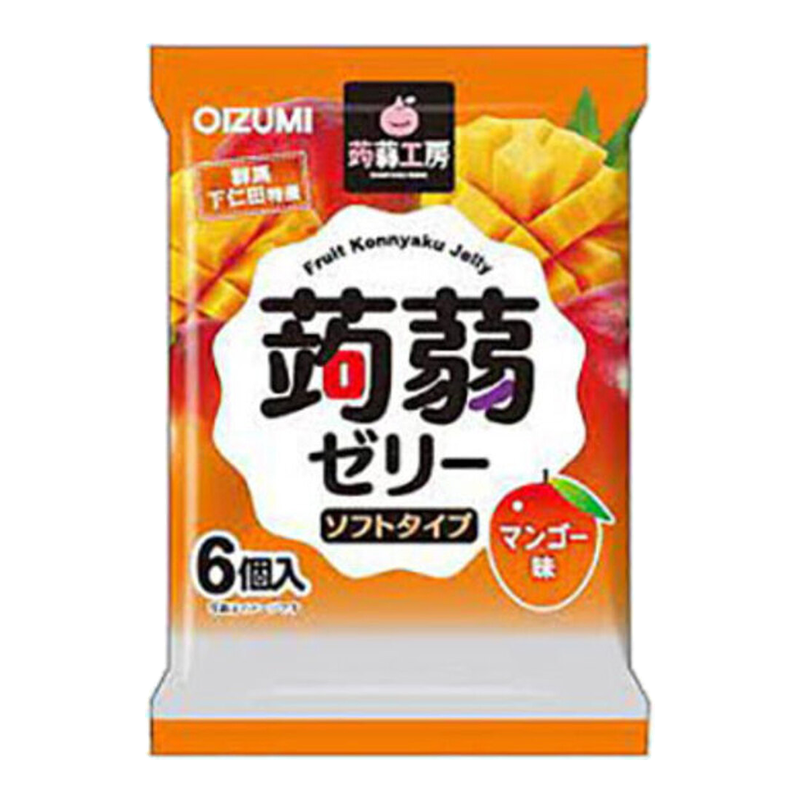 Shimonita Konjac Kobo Konjac-Gelee Mangogeschmack 106 g
