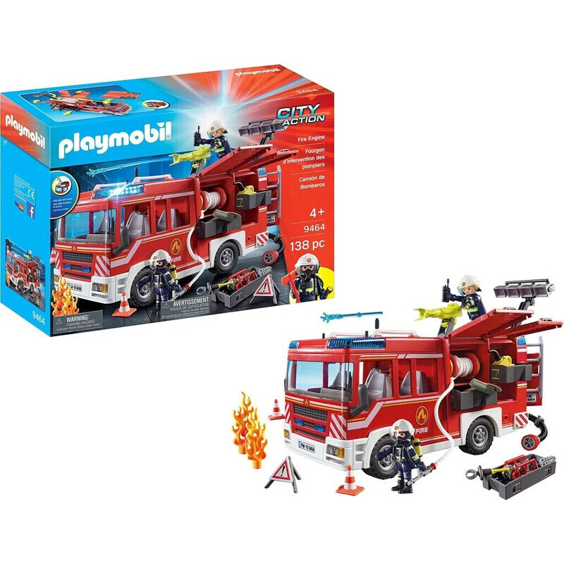 PLAYMOBIL City Action 9464 Feuerwehr-Rüstfahrzeug