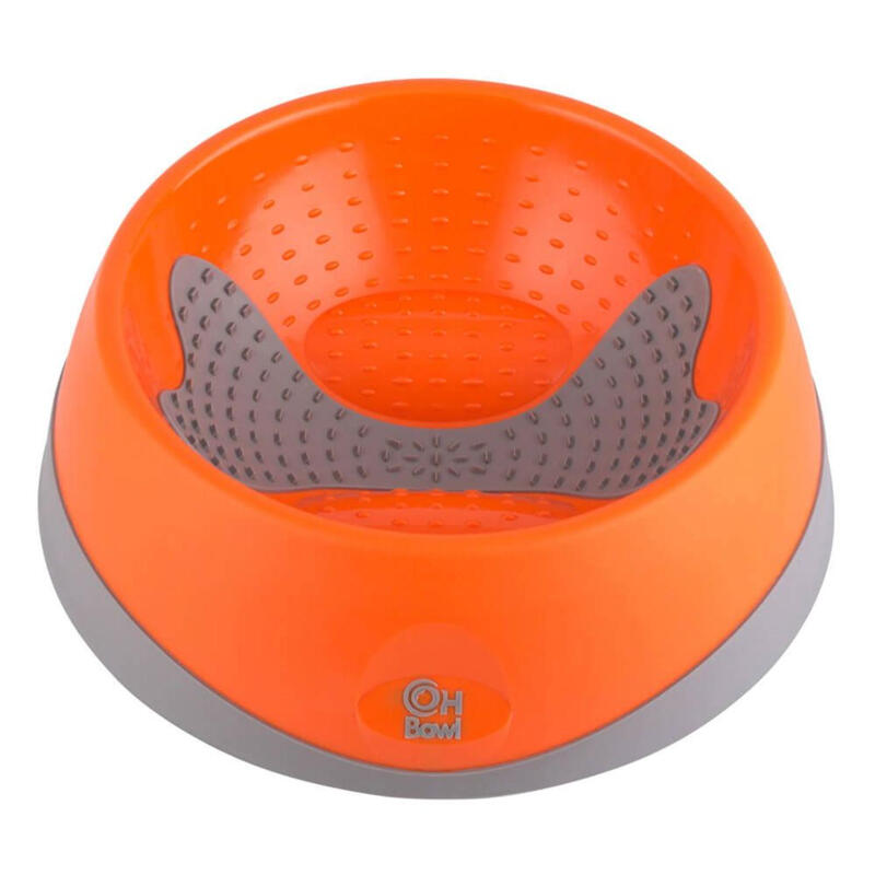 OH Dog Bowl Small Orange
