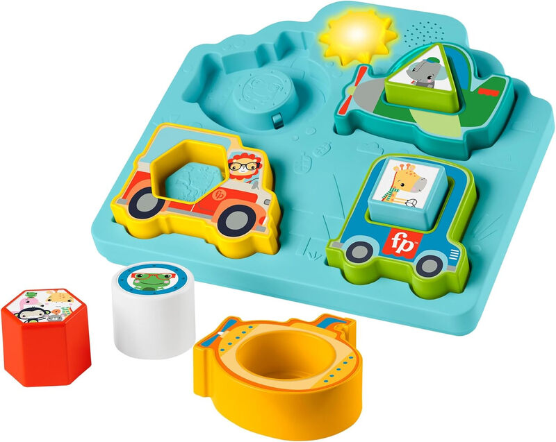 Shapes & Sounds Vehicle Puzzle