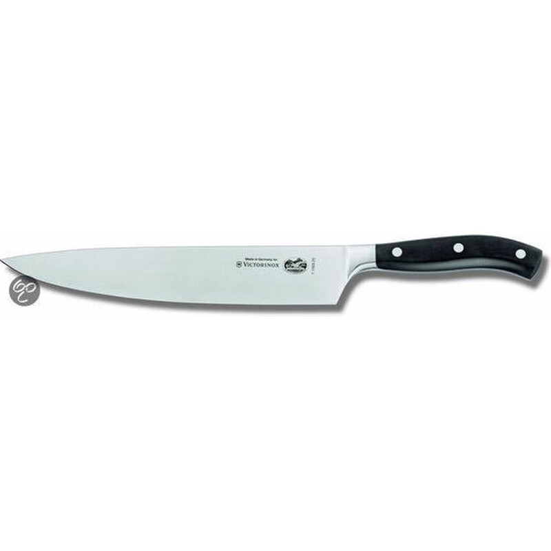 Victorinox Koksmes - 25 cm, zwart