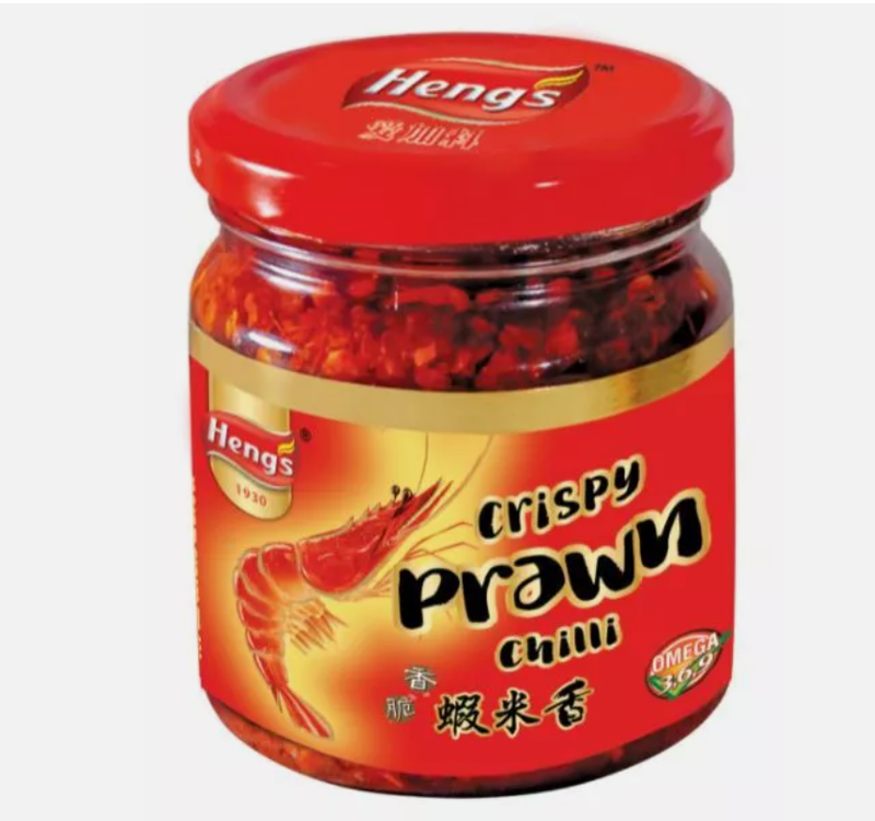 Heng's Crispy Prawn Chilli 180G