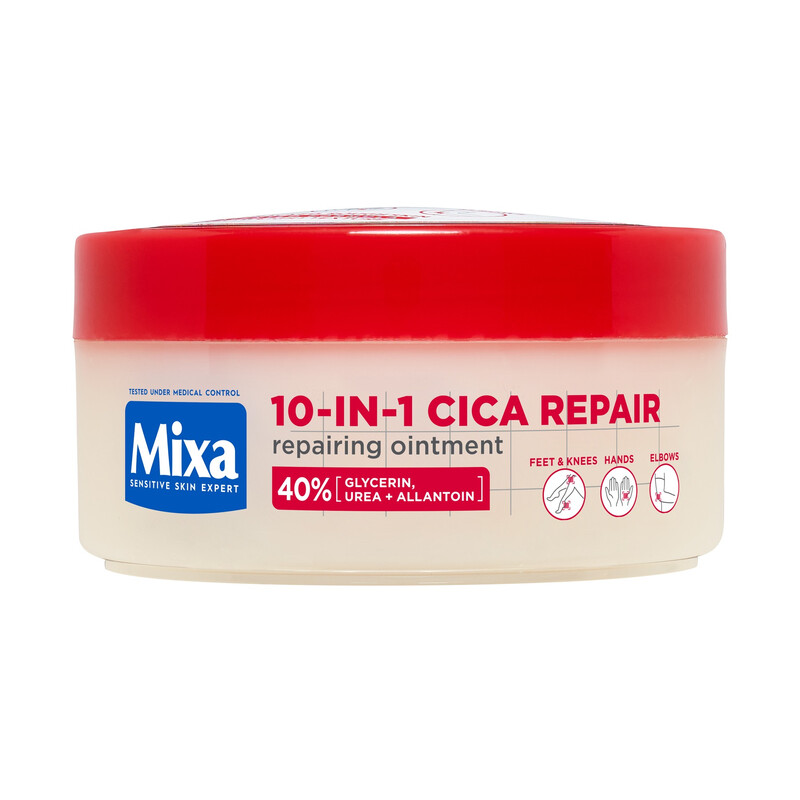 Mixa 10-in-1 Cica Repair+ Repairing Ointment 150ml - Image 3