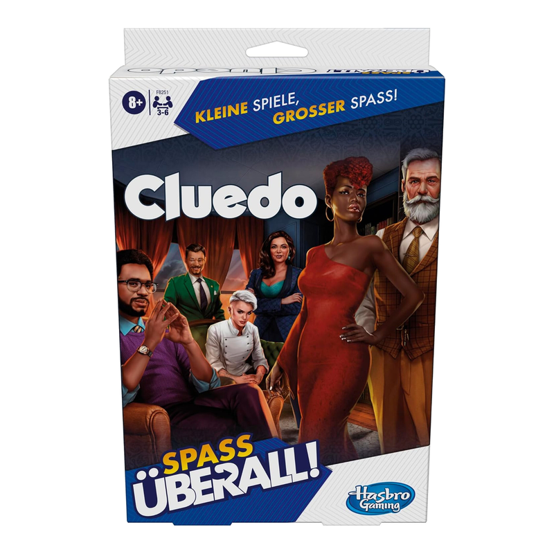 Hasbro Gaming Cluedo Kompakt