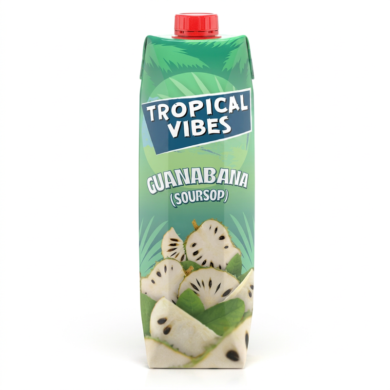Tropical Vibes Guanabana (Soursop) Tetra 1L