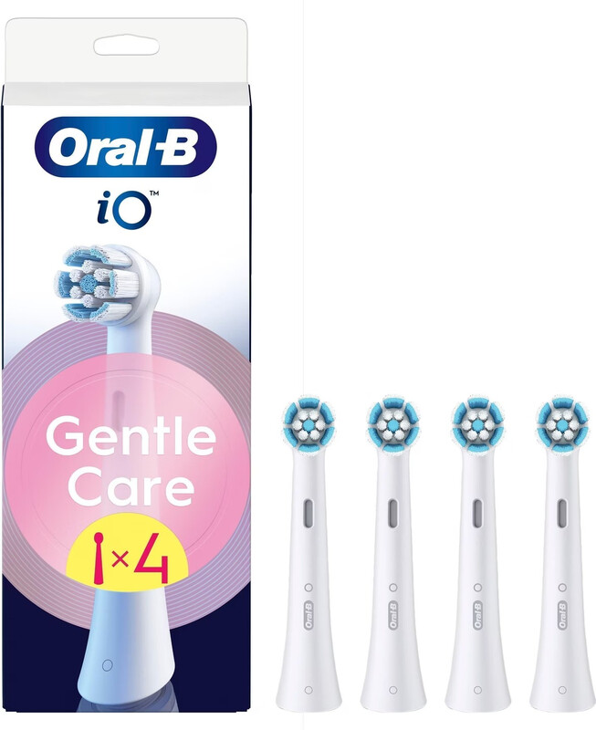 Oral-B IO Gentle Care Ersatz-Aufsteckbürsten 4er-Pack