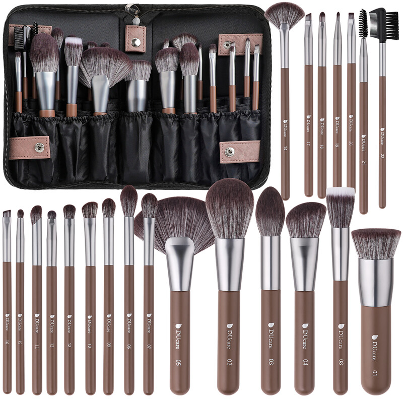 DUcare 22-teiliges professionelles Make-up-Pinsel-Set