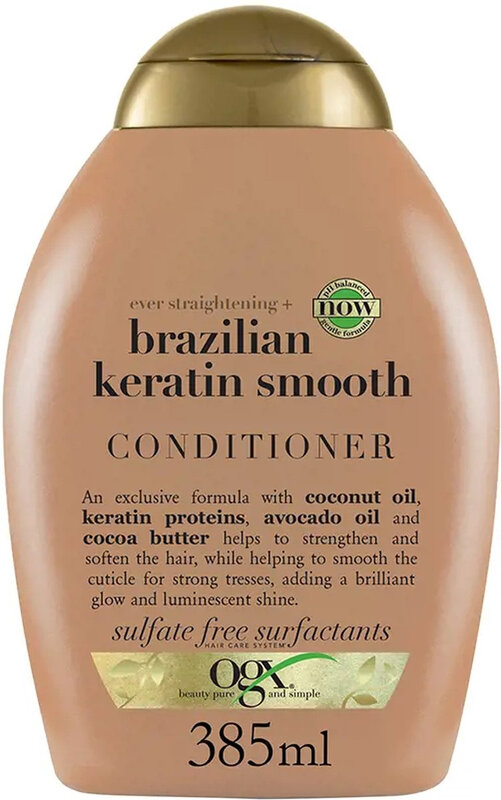 OGX Conditioner - Ever Straight Brazilian Kreatin Therapy 385 ml.