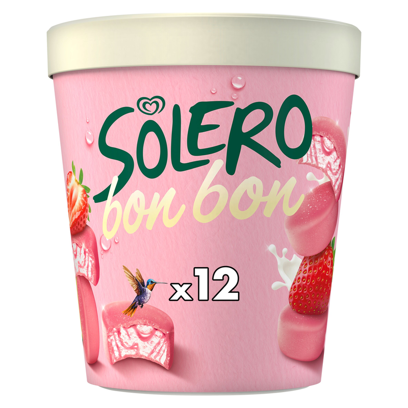 Solero Bonbon Strawberry Twist 192ml